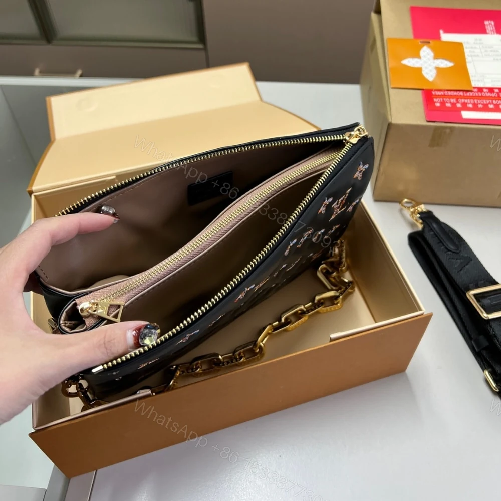 View 6 of Louis Vuitton Coussin PM Black Gold 26Cm M12448