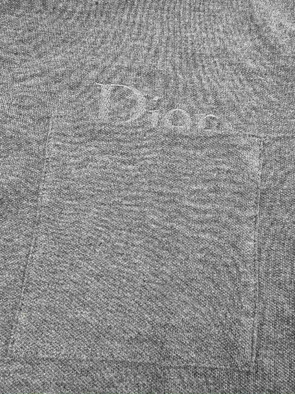 View 2 of Grey Gradient Polo Tee with Subtle Embroidery Polo Shirt, Luxe Everyday