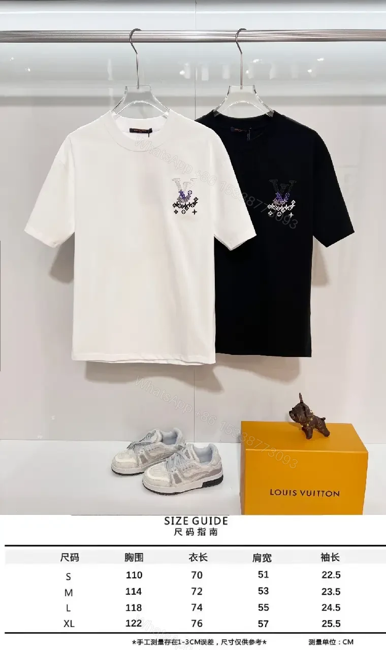 View 9 of Black Cotton Tee Classic – Subtle Emblem, Everyday Luxe