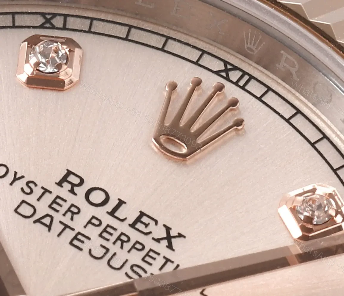 View 6 of DJ Factory Clean Factory DDF Classic Rose Gold Datejust Watch
