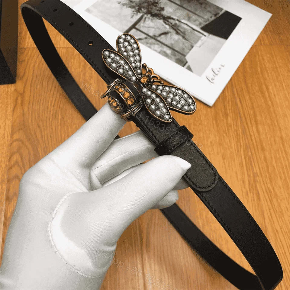 View 5 of GUCCI BEE BUCKLE BELT – B17