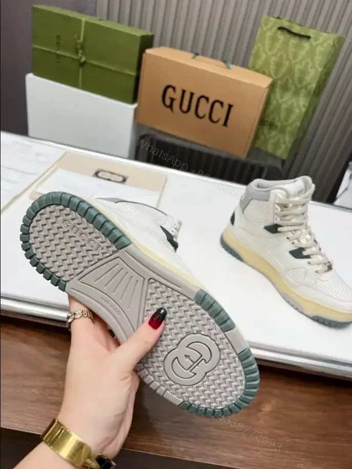 View 5 of WOMEN’S HIGH TOP DISTRESSED EFFECT SNEAKER – GC192