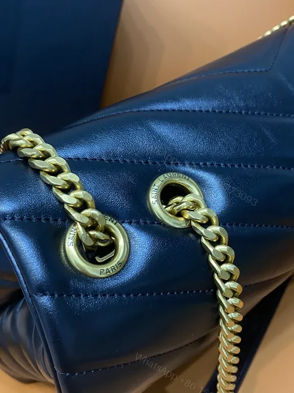 View 8 of Chic Chevron Quilted Leather Bag â€“ YSL-Inspired Elegance