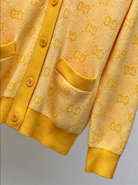 View 8 of Gucci Wool Jacquard Cardigans – RJK08