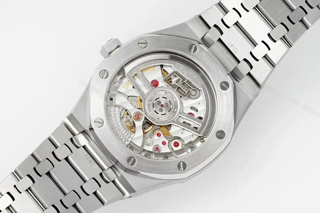 View 9 of Audemars Piguet Royal Oak 15510 Watch 41MM Stainless Steel Case Deep Green Dial Steel Bracelet Ultimate Edition AP-RO-15510-SS-GRN-41