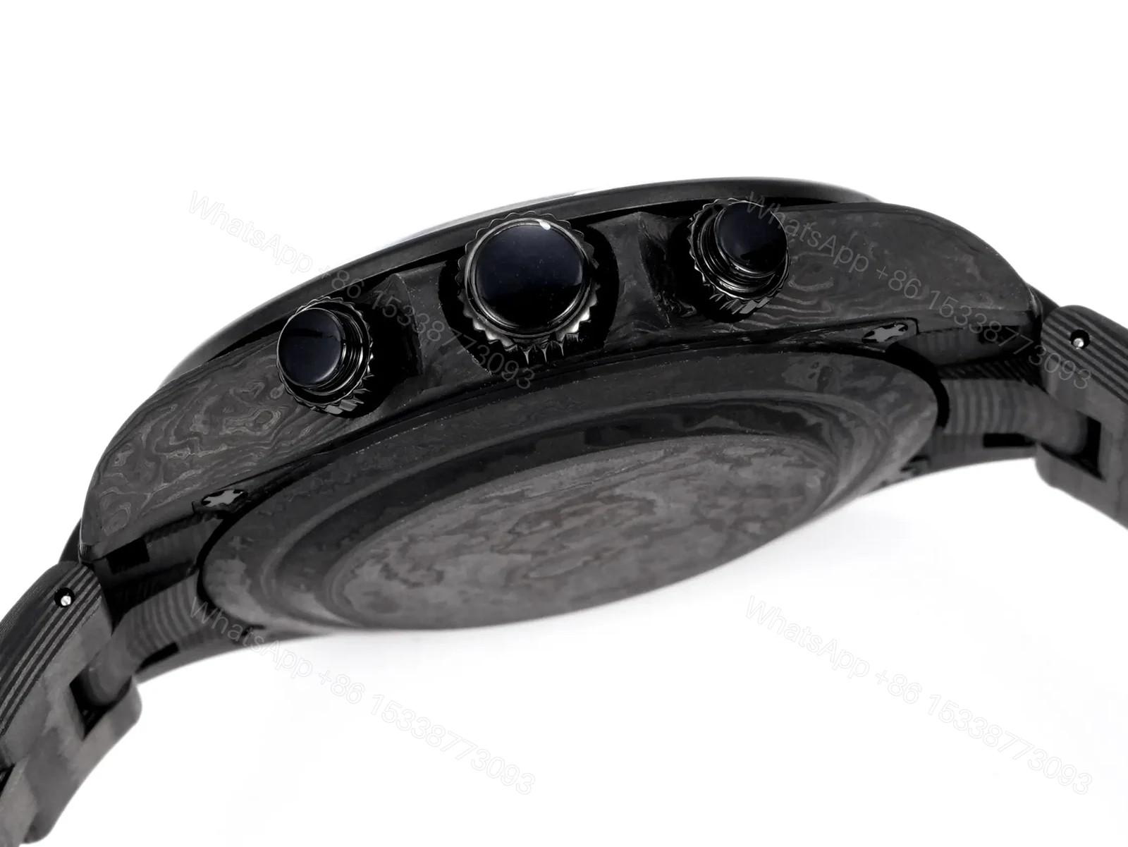 View 6 of Rolex Daytona DiW Carbon Rainbow Skeleton Replica Watch 116500LN-DiW-RAINBOW