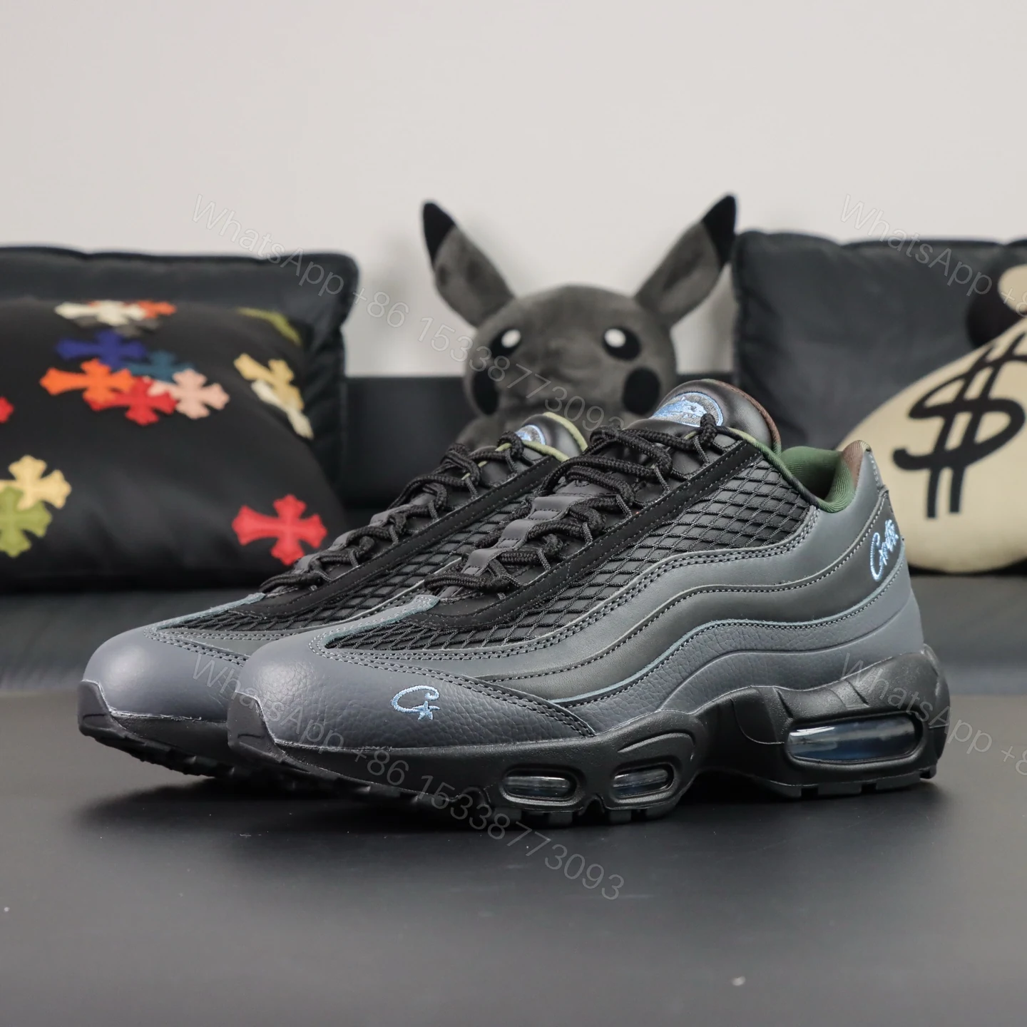 View 8 of Corteiz x Nike Air Max 95 Les Bleus Reps