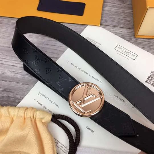 View 4 of LOUIS VUITTON LV CIRCLE 30MM REVERSIBLE BELT – B139