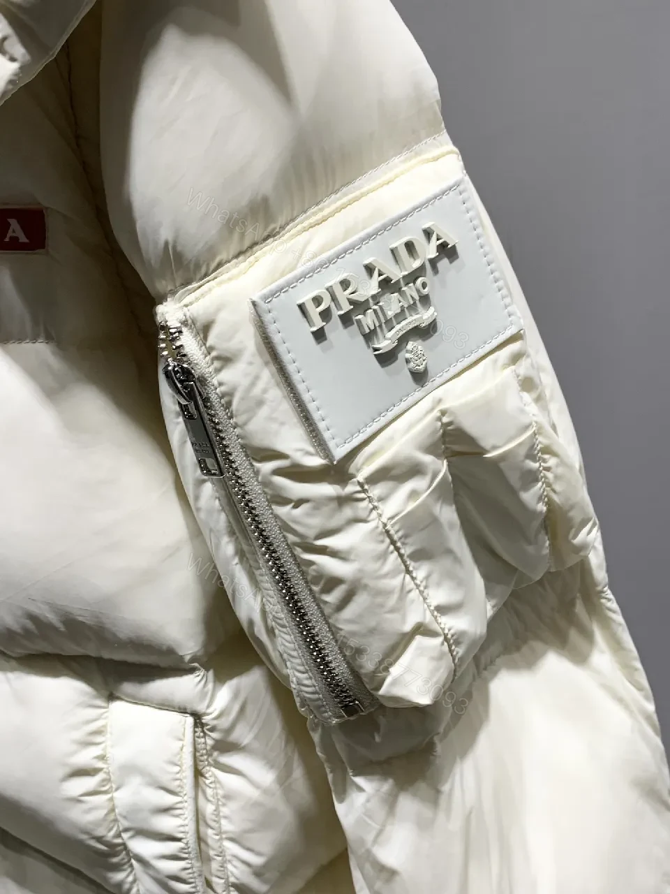 View 5 of Off-White Shade Puffer Jacket: Insulated, Durable, Chic