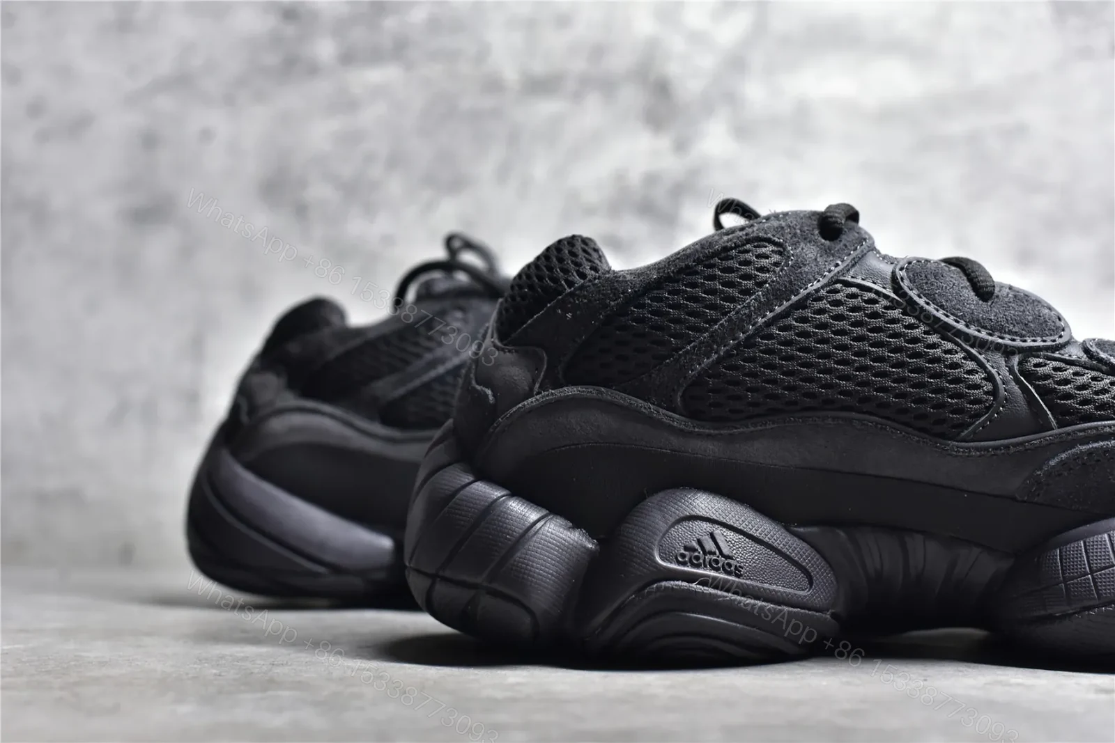 View 5 of Adidas Yeezy 500 Utility Black Reps