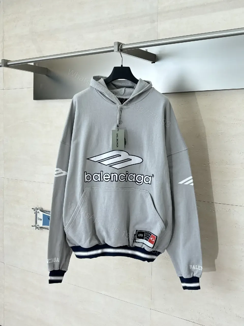 Soft-Edge Comfort Hoodie: Graphic Branding, Oversized Streetwear — view 1