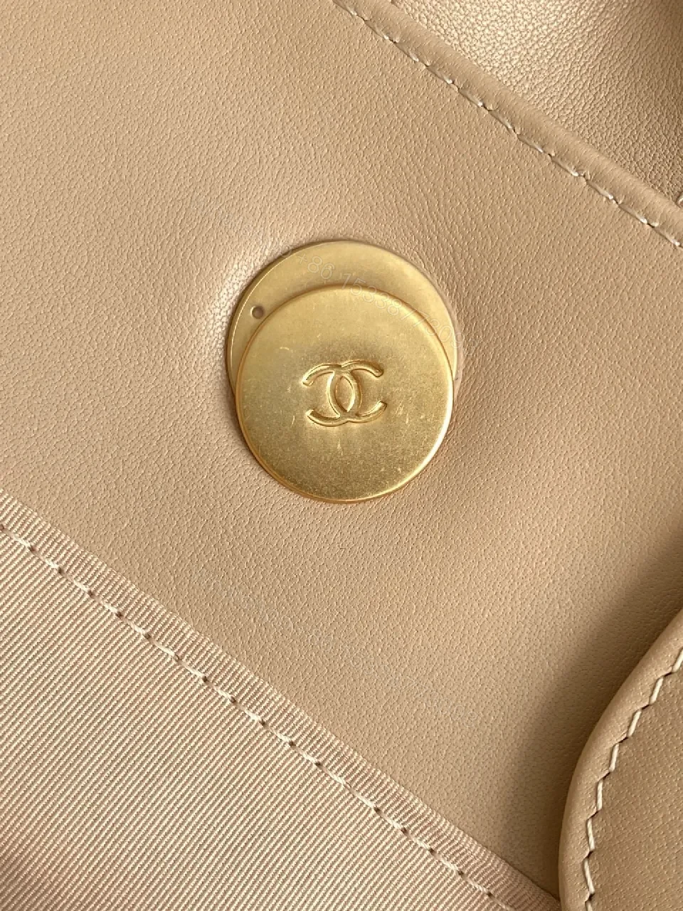 View 5 of Structured Texture Tote: Everyday Luxury Bag