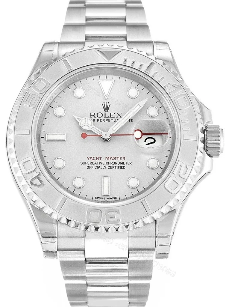 Replica Rolex Yacht-Master Silver Dial 116622 — view 1