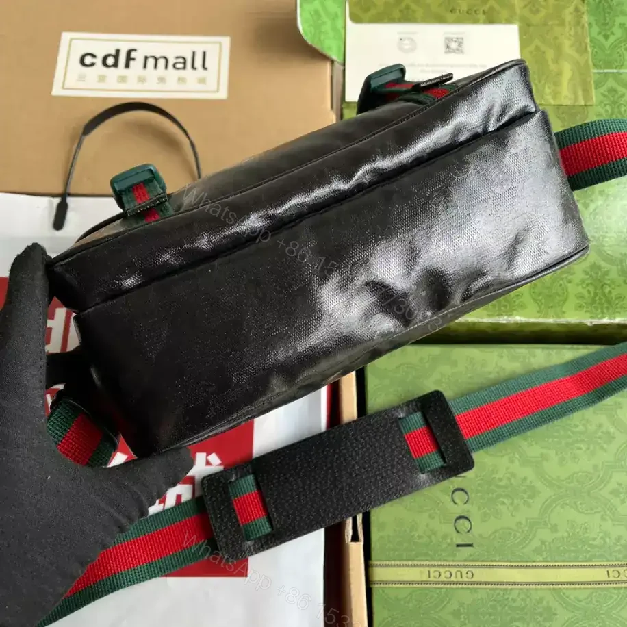 View 6 of GG CRYSTAL MESSENGER BAG – GBC055