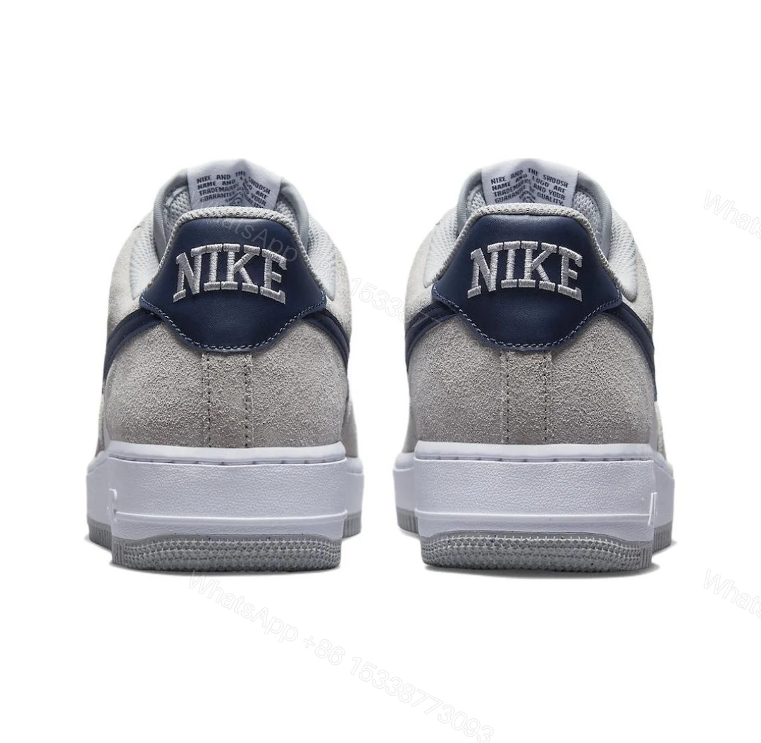 Nike Air Force 1 Low Sneakers White Gray Blue — view 2
