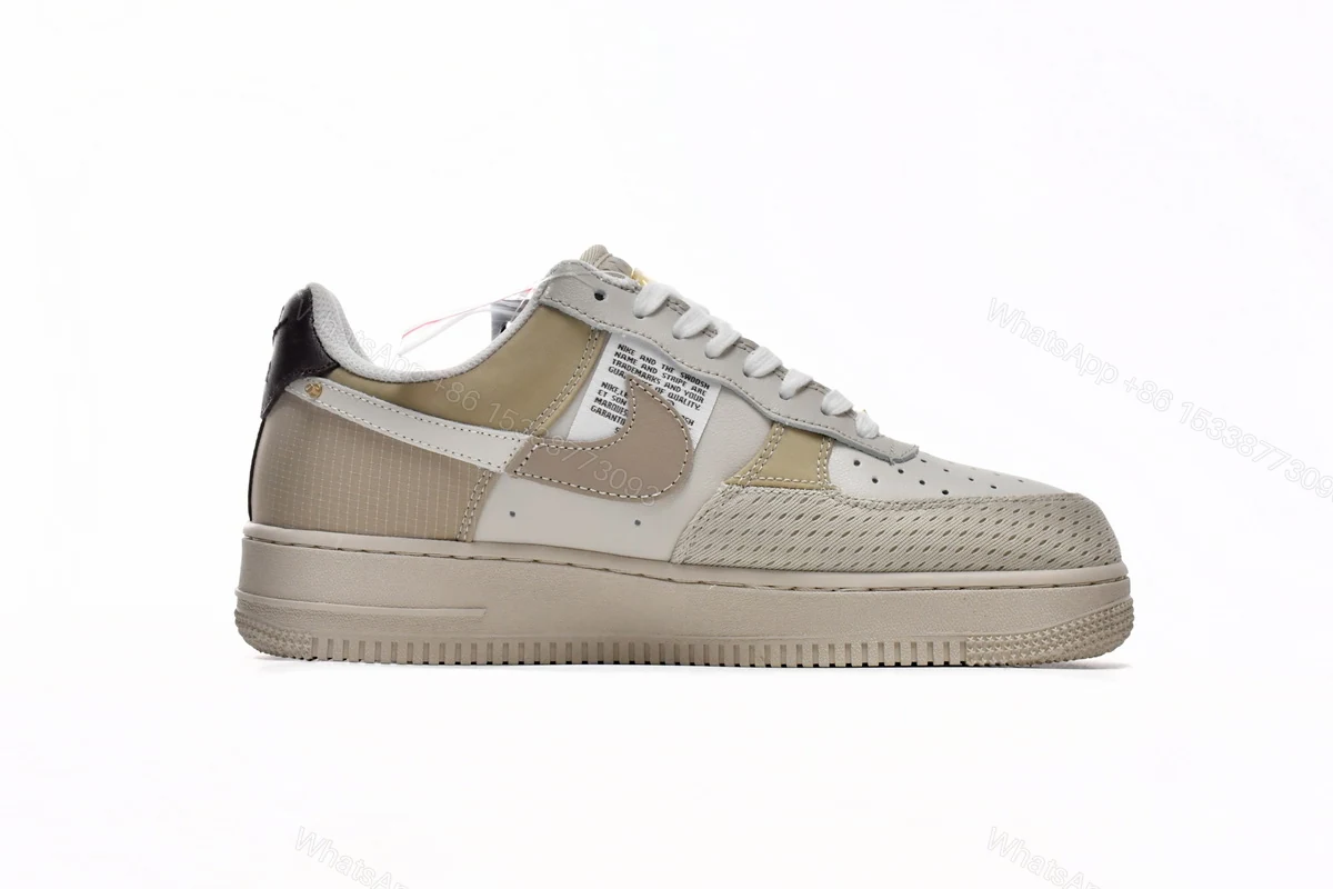 View 2 of Nike Air Force 1 Low Tan Bling DX6061-112
