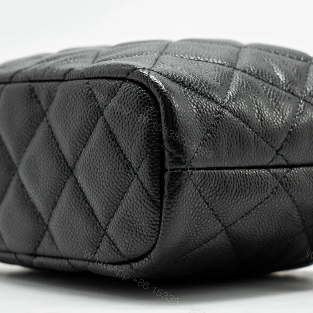 View 3 of Chanel 25C Hobo Bag Caviar Black 17Cm