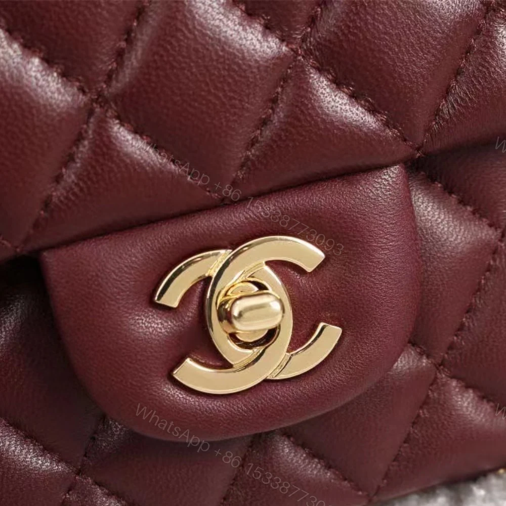 View 6 of Chanel Classic Handbag Red 25Cm