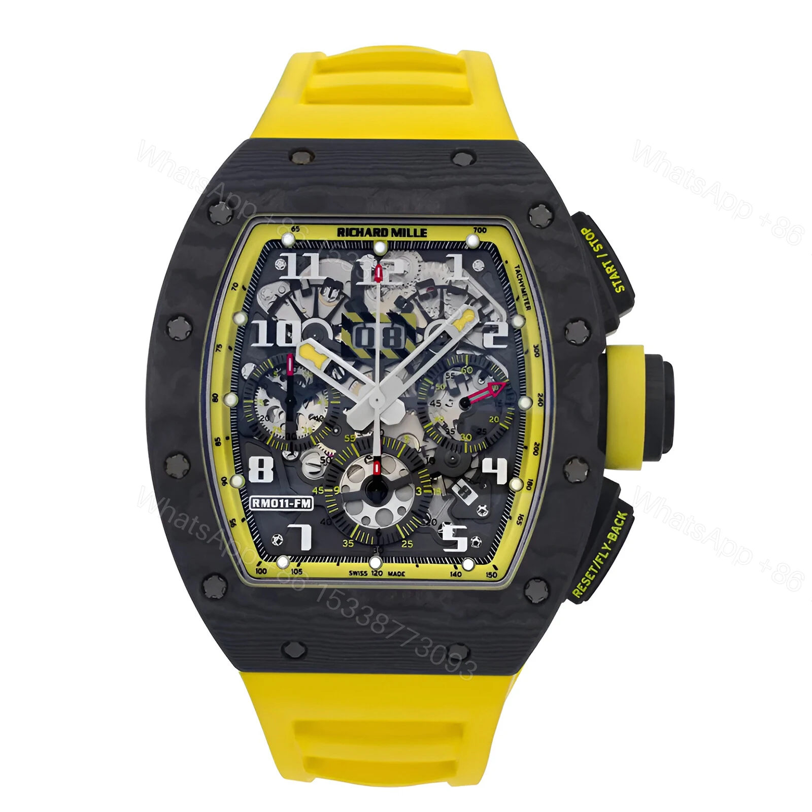 Richard Mille RM11-03 Yellow Storm Replica — view 1