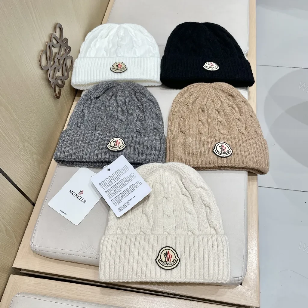 View 4 of Taupe Cable Knit Beanie – Subtle Luxury, All-Season Warmth