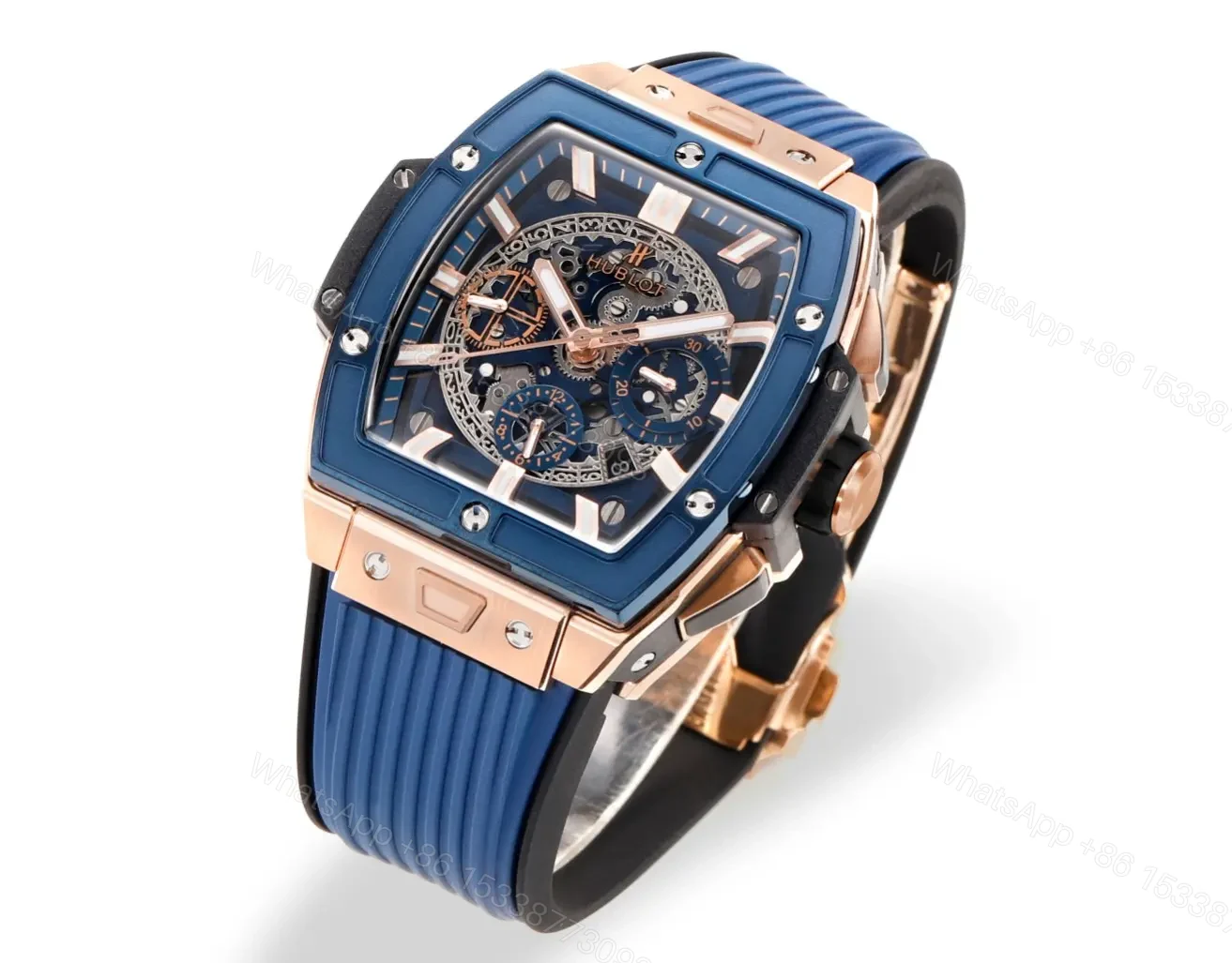 View 2 of JJ Factory HUBLOT Blue Spirit of Big Bang Watch