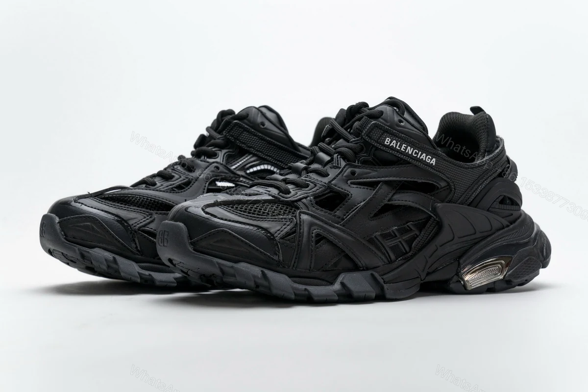 View 5 of Balenciaga Track 2 Sneaker Black 570391 W2GN1 1000