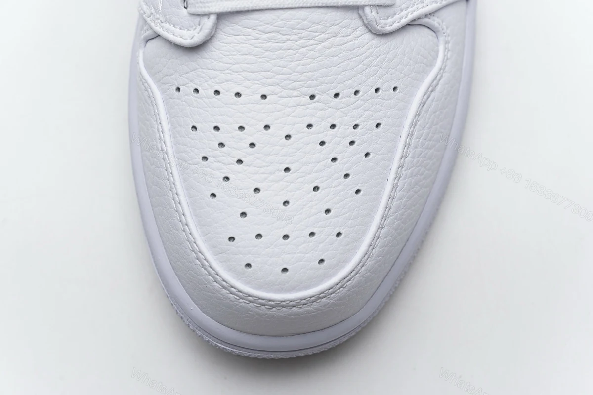 View 8 of Air Jordan 1 Low White Metallic Gold (W) CZ4776-100