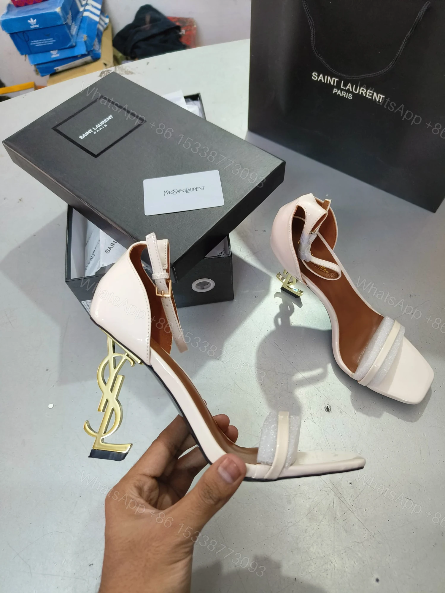 View 4 of BUY YSL TRENDY HIGH-HEEL STYLISH SANDALS FOR WOMEN