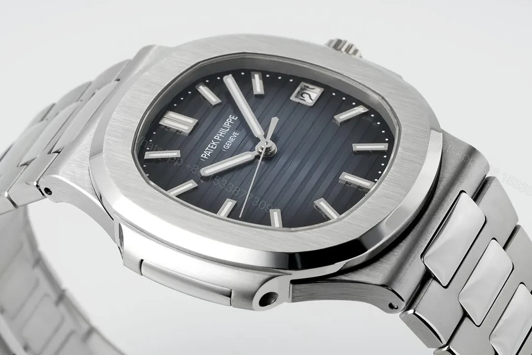 View 5 of Patek Philippe 5811G Blue Nautilus Watch