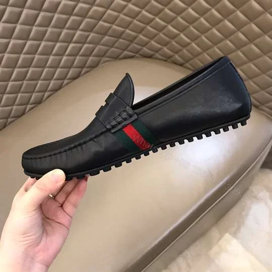 View 3 of GUCCI BEE WEB DRIVING SHOES – LDG003