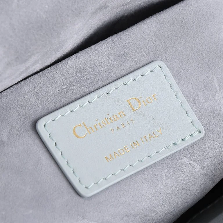 View 5 of Dior Medium Blue Lady D-Joy Bag(