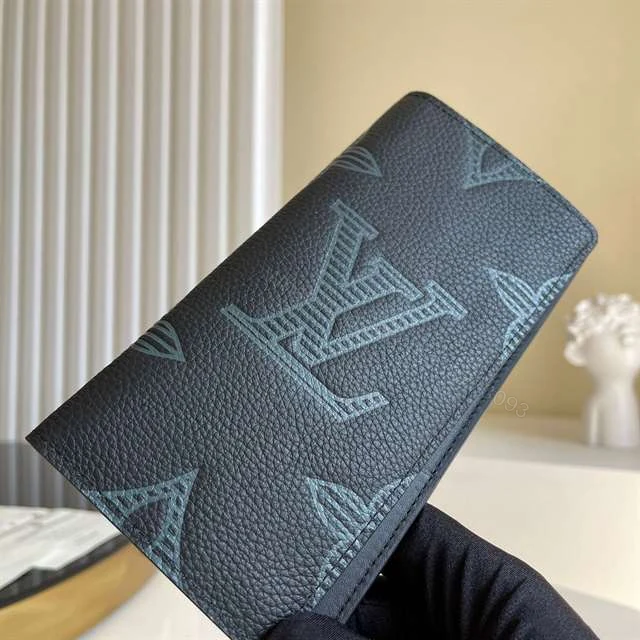 View 4 of Louis Vuitton Brazza Wallet Taurillon Shadow Leather M80042 – RRG024