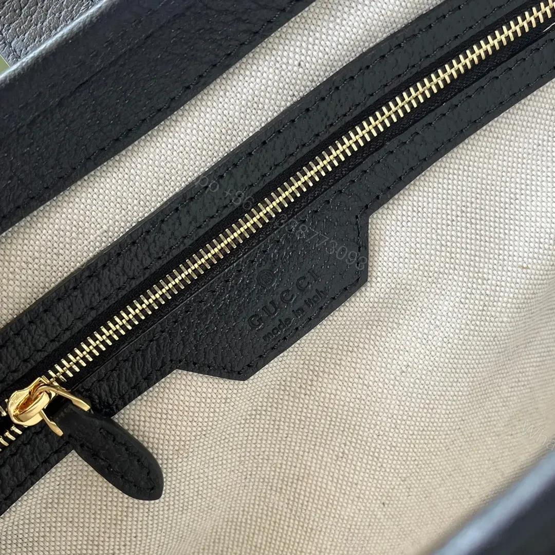 View 5 of JACKIE 1961 SMALL HANDBAG IN BLACK YELLOW DENIM