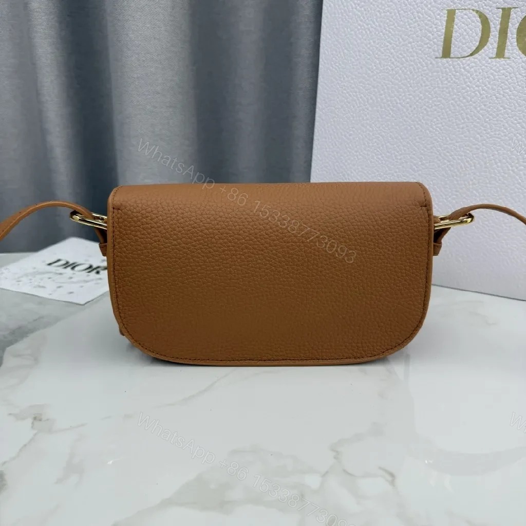 View 8 of Saddle Tan Leather Bag: Chic, Compact, Day-to-Night Luxury