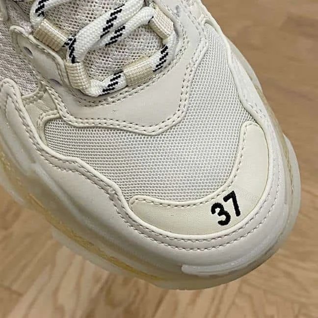 View 4 of BALENCIAGA MEN’S TRIPLE S SNEAKER CLEAR SOLE – BB193