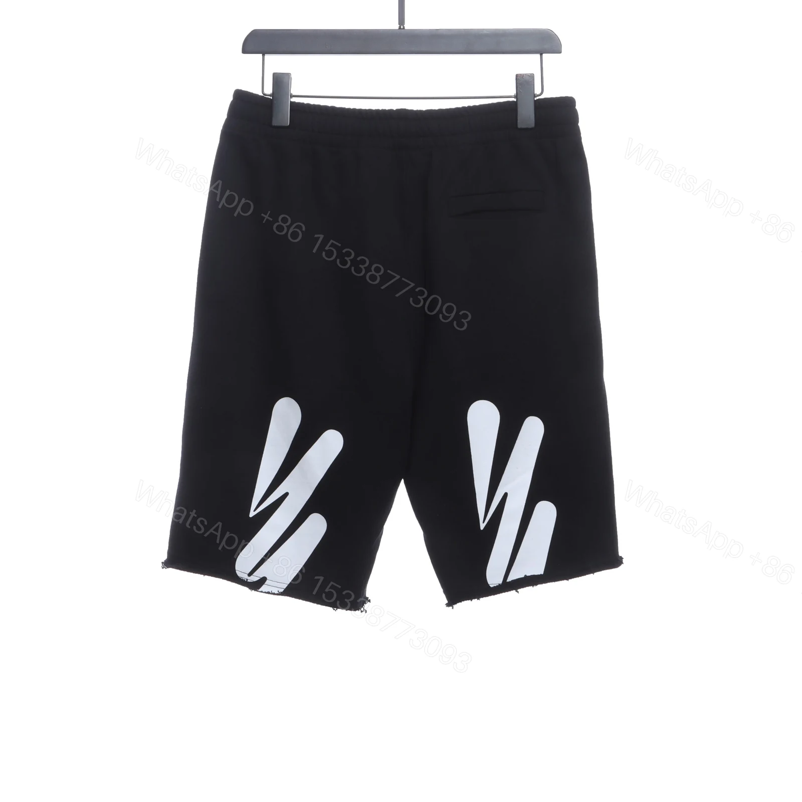 Off-White ECG Printed Shorts — view 1