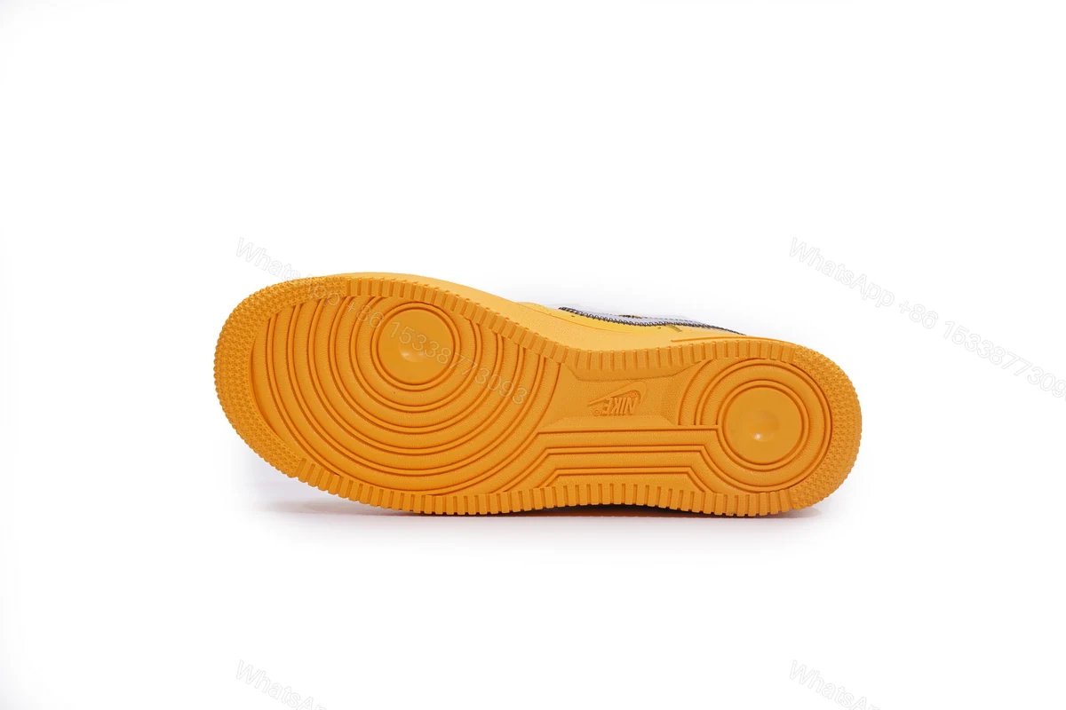 View 3 of Off-White x Nike Air Force 1 Low University Gold DD1876-700