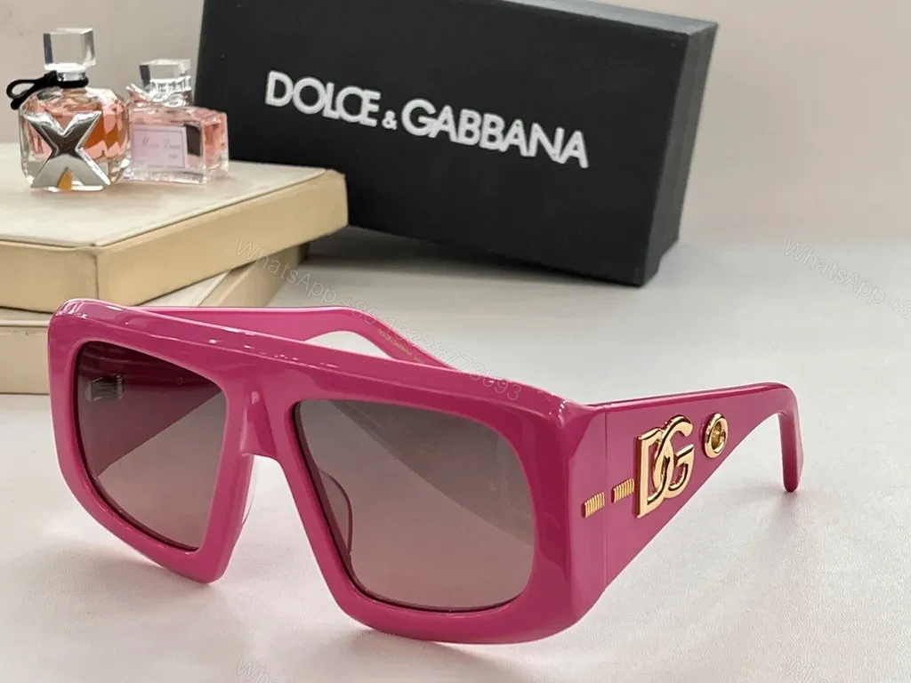 View 3 of Dolce & Gabbana Oversized Square Sunglasses - Premium Italian Acetate