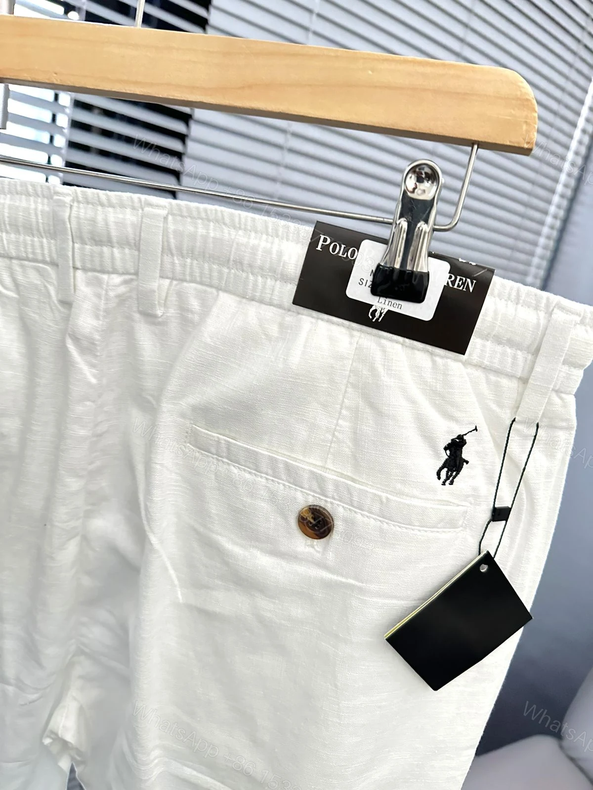 View 9 of Ralph Lauren Premium Linen Pants First Copy | AAA+ Replica Limited Edition