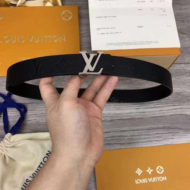 View 2 of LOUIS VUITTON ICONIC 30MM REVERSIBLE BELT – B107