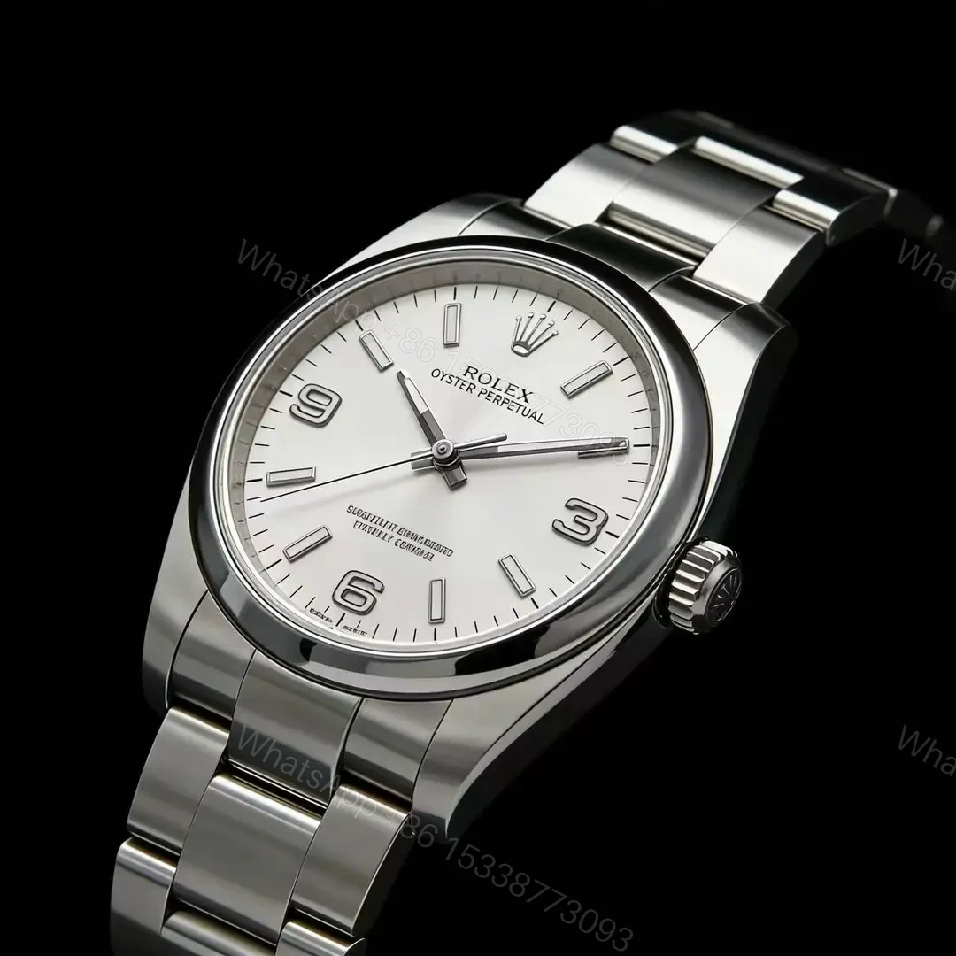 View 3 of Rolex Oyster Perpetual 36 116000 White Dial Watch RLX-OP-116000-36-WHT