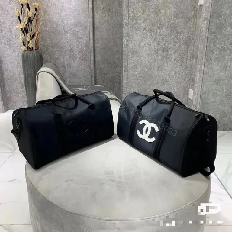 View 8 of Lightweight Chanel-Style Duffel: Luxe Travel Carryall