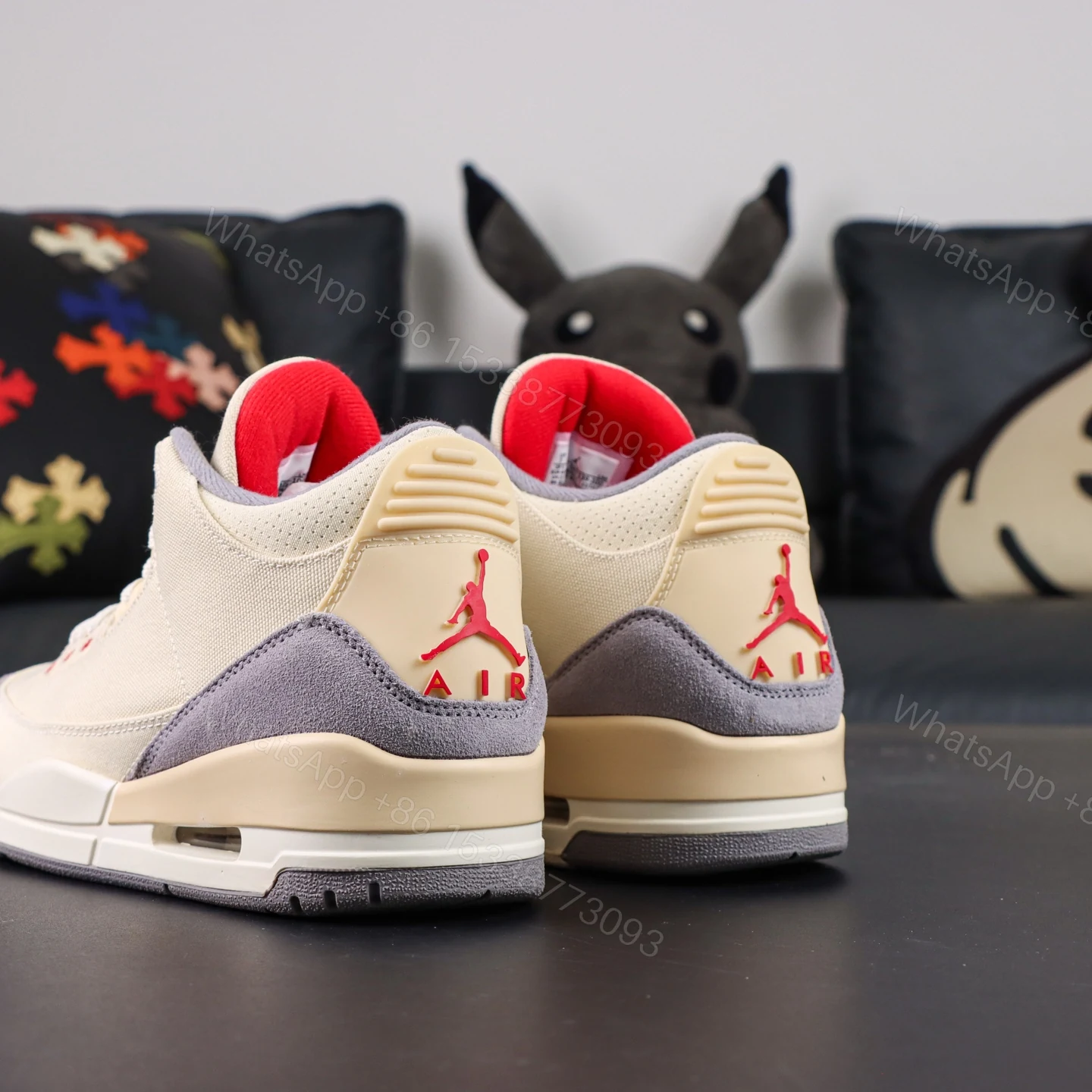 View 6 of Jordan 3 Retro Muslin