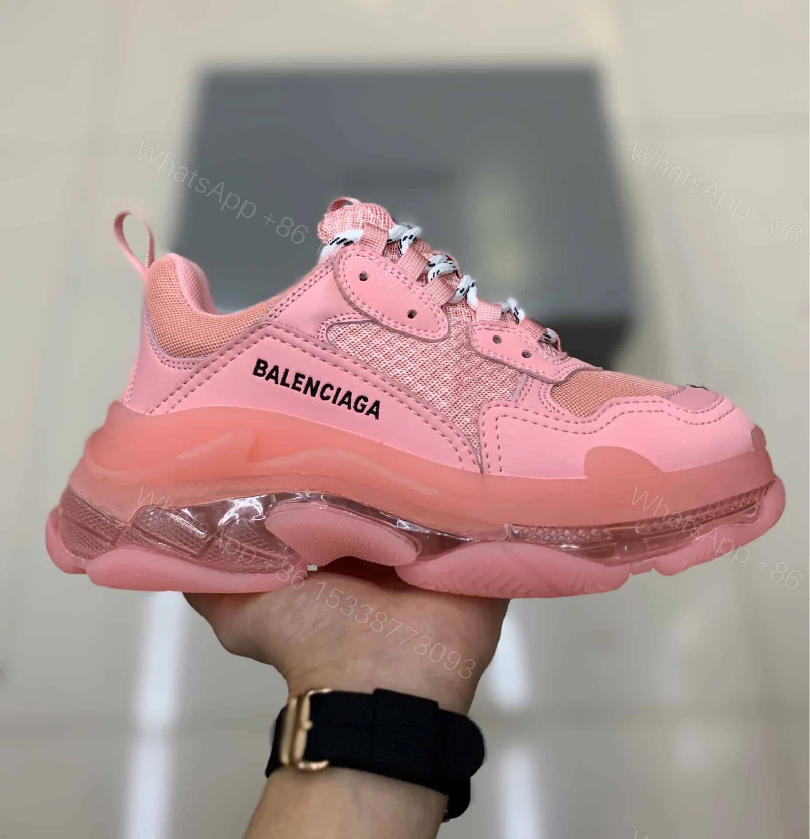 View 2 of BALENCIAGA TRIPLE S CLEAR SOLE – BB35
