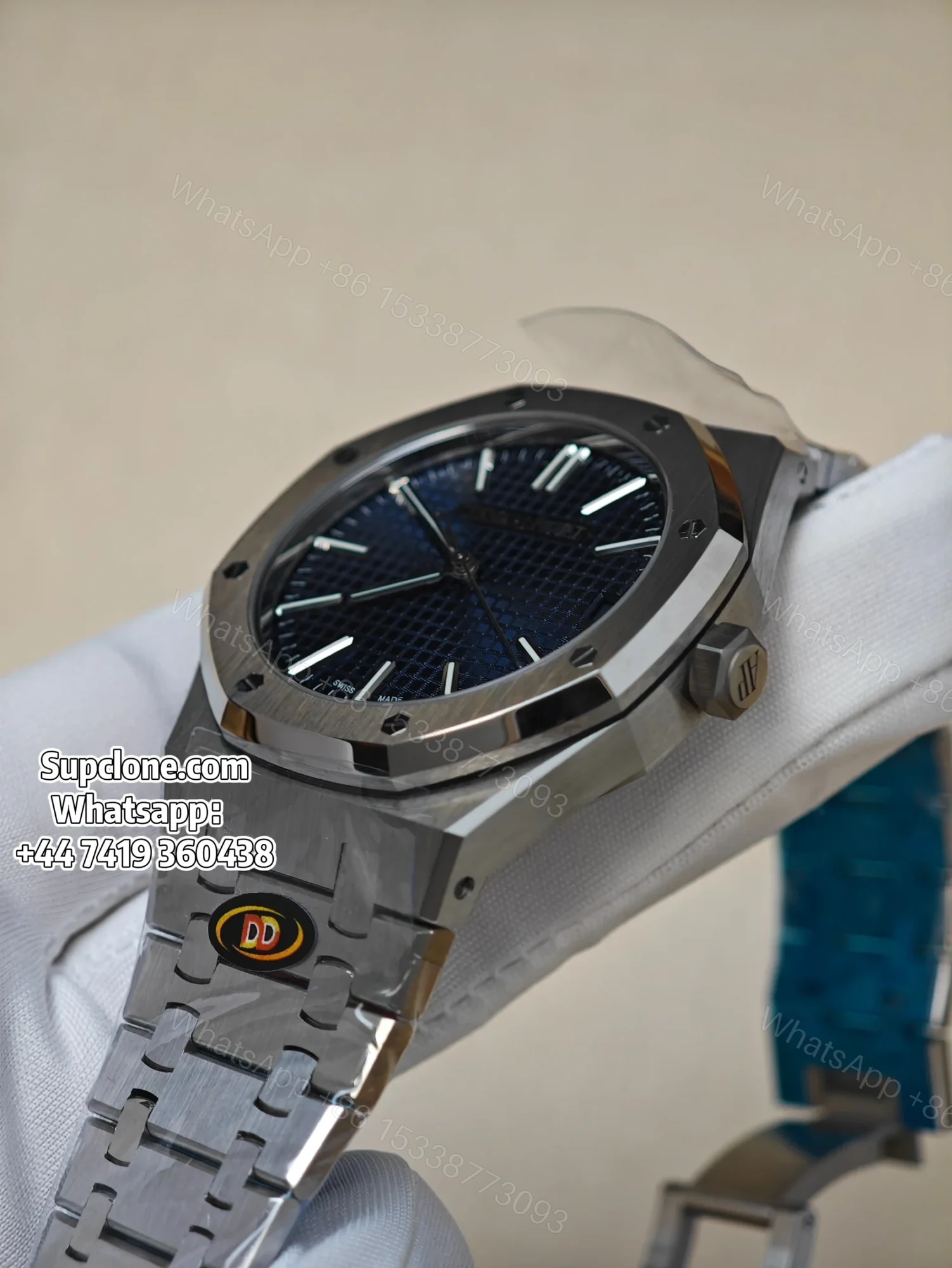 View 2 of Audemars Piguet Super Clone 1:1 Royal Oak 15510 Blue Dial 41MM