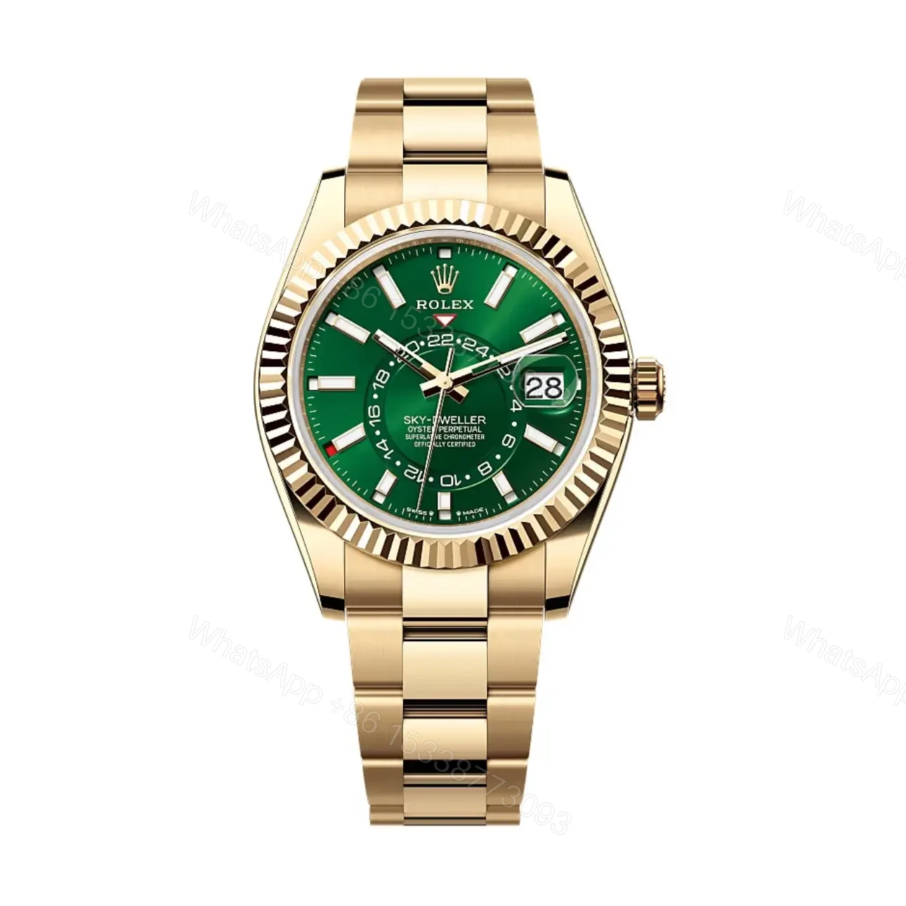 Rolex Sky-Dweller Green Dial 336938 (Oyster) — view 1
