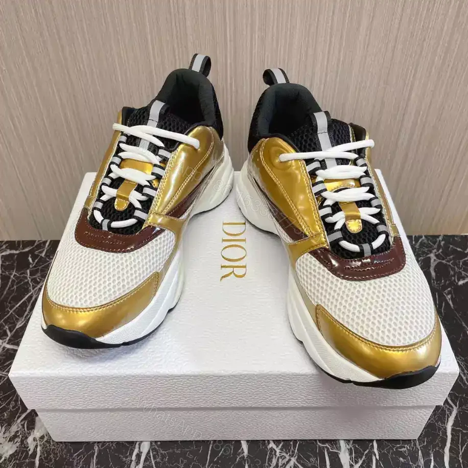View 2 of B22 SNEAKER TECHNICAL MESH WITH AND CALFSKIN – CD126