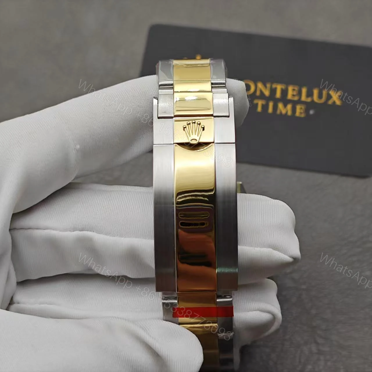 View 18 of Replica Clone Rolex Submariner – Two tone Blue Dial