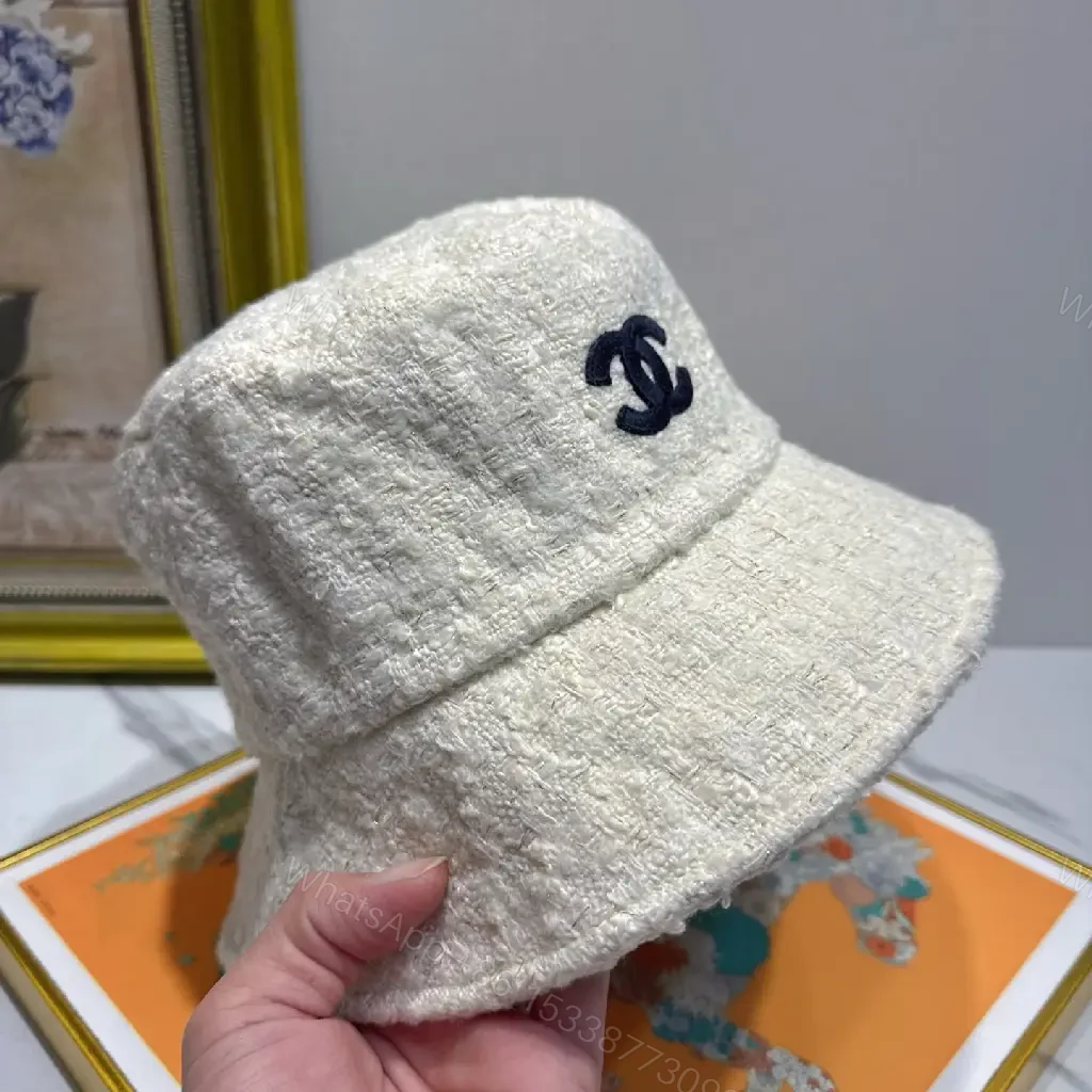 View 5 of Tweed Bucket Hat with Light-Reflective Luxe Detail