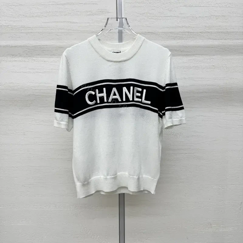 White Knit Top - Premium Comfort, Logo Graphic, Relaxed Fit, Durable Knit — view 1